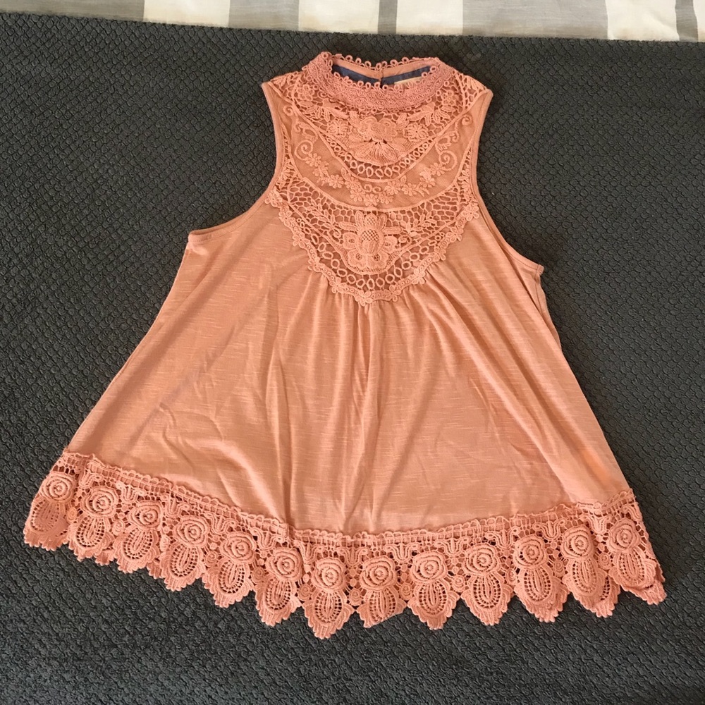 Hint and mint mauve blouse